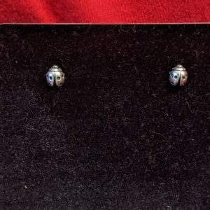 James Avery Ladybug earrings